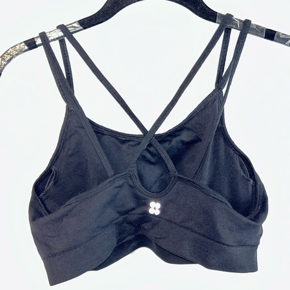 Sweaty Betty Sports Bra Solstice Strappy Crisscross-Back Lightly Padded Pull On - Picture 9 of 13